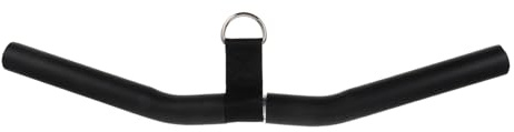 BUGUUYO Fitnessartikel Zugstange 49cm aus Stahl für Heimstudio und Studio