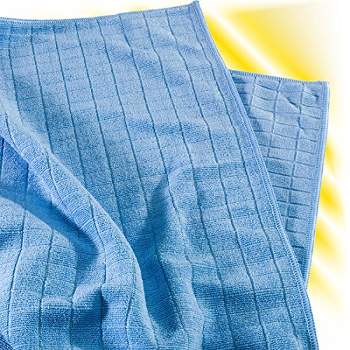 Birsppy MegaClean Mikrofasertuch Universaltuch Bodentuch blau 50 cm x 60 cm