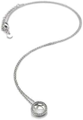 Hot Diamonds Bliss Circle Pendant on a Chain of Length 45cm