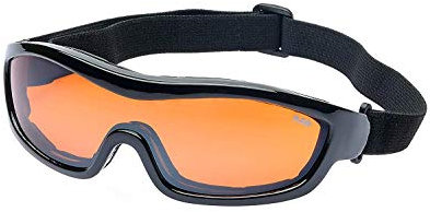 Ravs Sportbrille Skibrille Schutzbrille für Allwetter mit Kontrastverstärkung inkl. Softbag