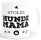 MoonWorks Kaffee-Tasse Stolze Hunde Mama Hunde Besitzerin Hundebesitzerin weiß Unisize