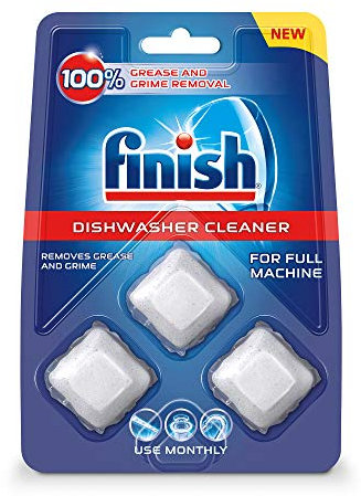 Finish Comprimés pour le nettoyage du lave-vaisselle, 3 pcs.