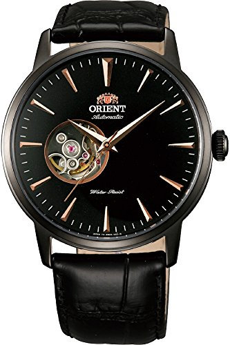 Orient Unisex Erwachsene Analog Automatik Uhr mit Leder Armband FAG02001B0