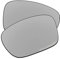 EZReplace Ersatzgläser für Oakley Jupiter Squared OO9135 Sonnenbrille (polarisierte Gläser), Aktualisiertes Polycarbonat-Metall in Silber, Einheitsgröße