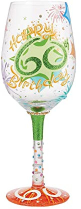 Lolita Happy 60Th Birthday Wine Glass