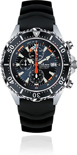 Chris Benz CB-C300X-NB-KBS Herrenarmbanduhr Depthmeter
