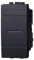 Pulsante Assiale 1P 16A Unipolare, Compatibile Con Bticino Living Light (1 Pezzo, Nero)