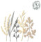 Sredwtk Zweig Stanzschablonen Blumen Set Cutting Dies Prägeschablonen Stanzformen Schablonen Für Scrapbooking, Fotopapier 3D Karten Handwerk Prägen DIY Herstellung Geschen