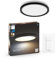 Philips Hue White Ambience Aurelle Panelleuchte, schwarz inkl. Dimmschalter, rund, alle Weißschattierungen, steuerbar via App, kompatibel mit Amazon Alexa (Echo, Echo Dot)