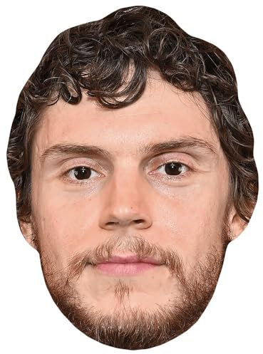 Evan Peters (Curls) Maske aus Karton