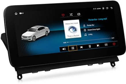 XTRONS 10,25 Zoll Android 14 Autoradio für Mercedes Benz C-Klasse W204 Octa Core 8GB 128GB HD IPS Bildschirm Integriertes 4G LTE CarAutoPlay Android Auto DSP WiFi Bluetooth GPS optional DAB+ OBD2 DVR
