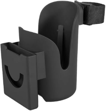 Novi Baby - Praktischer Getränke- und Handyhalter für Unterwegs: Universeller Becher- und Kaffeehalter für Kinderwagen, Buggy, Rollator und Fahrrad