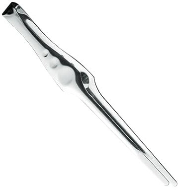 Kisangel 2pcs Barbecue Tongs Steak Tong Grill Tongs Buffet Folder Japanese Tongs Cooking Tongs Grill Tools Grilling Tongs Fruit Tong Kitchen Tongs Fish Clip Delicate 304 Stainless Steel