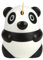Banziaju Porta dello stecchino, Supporto Automatico di stuzzicadenti con dispensatore di Bastoncini da Cocktail a Forma di stuccatura a Forma di Panda.