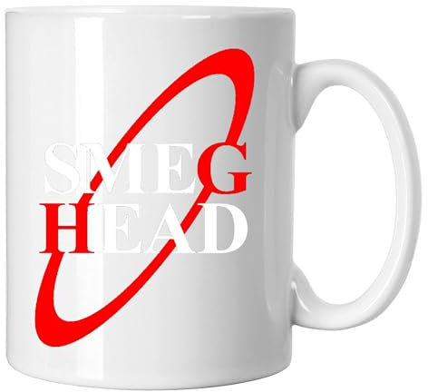 GP-Tees Smeg Head Funny Novelty Ceramic Mugs for Men, Women, Home & Work