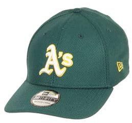 New Era Oakland Athletics MLB Diamond Era Green OTC 39Thirty Stretch Cap - S-M (6 3/8-7 1/4)