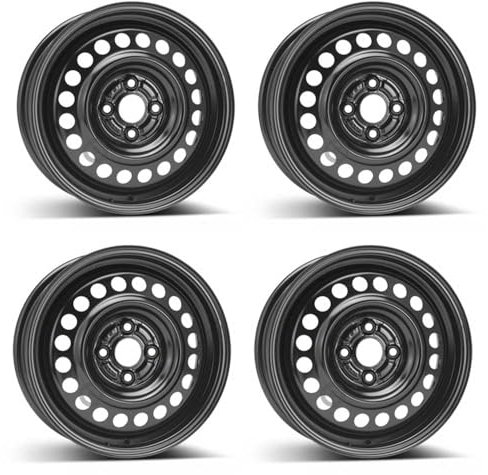 4x Alcar Stahlfelgen 4-7805 5.5Jx15 ET45 4x100 kompatibel mit Honda Insight Jazz