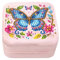 DCIDBEI Diamond Painting Schmuckkästchen Basteln nach Zahlen Daiments Painting Schmuckkasten für Ringe Ohrringe Halsketten Armbänder Schmuckschatulle für Damen Reise Box Schmetterling