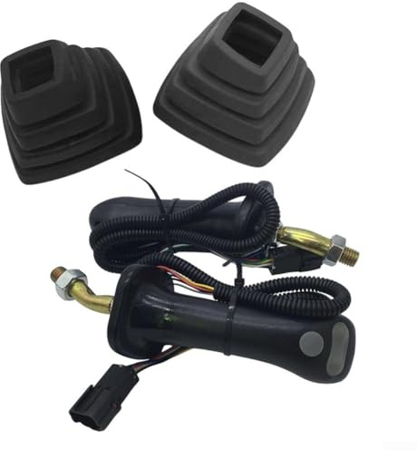 SPORTARC Innovativa maniglia di ricambio per joystick per escavatori con 3 pulsanti compatibile con la serie DX