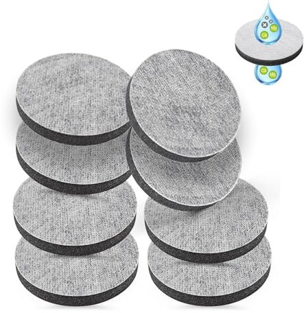 8 Stück Universal Wasserfilter Kompatibel Mit Brita Fill & Go Wasserfilterflaschen Karaffen Filter Microdisc Filter Andere Verunreinigungen