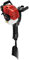 1900W 2-Stroke Portable Garden Tree Digger Standing Heavy Duty Jack Hammer Concrete Breaker Shovel Single Cylinder Air-Cooled, with Filter & Fine Steel Collet, 3.5n.m, 52cc