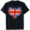 Union Jack Cute Heart UK Flag Women Girl Kids Union Jack T-Shirt