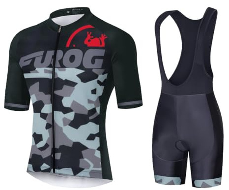 UGLY FROG Herren Ärmellos Sleeveless Radtrikot Triathlon Vest Mens Breathable Sleeveless Radtrikot Weste Radfahren Shirts Fahrrad Tops für Fahrrad