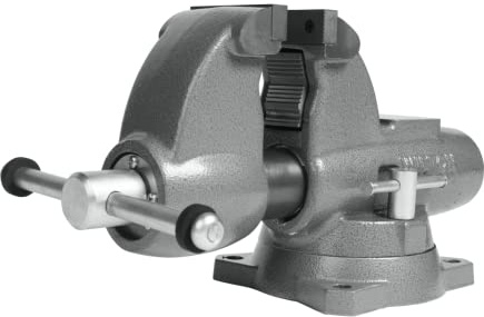 Wilton Rohr- und Bankschraubstock, 8,9 cm Backenbreite, 12,7 cm maximale Backenöffnung, 11,4 cm Hals (Modell C-0)