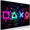 murando - Leinwand Bilder für Gamers 120x80 cm Vlies Leinwandbild 1 tlg Kunstdruck modern Wandbilder Groß XXL Wohnzimmer Wanddekoration Design Wand Bild - Spielkonsole Game i-A-0164-b-a