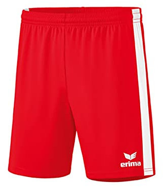 Erima Unisex Erwachsene Retro Star Short (3152101), rot/weiß, S