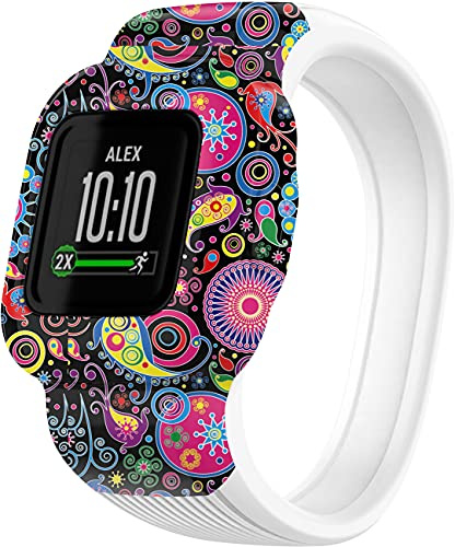 Shieranlee Kompatibel mit Garmin vívofit jr. 3 Armband,Silikon Uhrenarmband Ersatzband Sport Armband Smartwatch Band