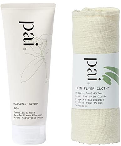 PAI SKINCARE Middlemist Seven Organic Camellia + Rose Gentle Cream Cleanser | Cura della pelle naturale vegana sensibile (50 ml | 50 ml)