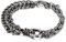 Gualiy Armband Für Herren Edelstahl Personalisierte Geschenke Männer Armband Panzerkette Armband 21cm Antiquität