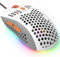 KUIYN 383 Pro Souris de Jeu Filaire Ultra légère, Coque en nid d'abeille, 6 Souris rétroéclairées RVB, 6 DPI réglables 6400, modèle Optique USB Aerox pour Win10/XP/Xbox/PS4/PS5/Mac/HP/Acer