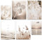 Hambient Poster Set, Wohnzimmer Deko Schlafzimmer, Zimmer - Wanddeko, Wandbilder - Bilder OHNE Bilderrahmen 4 x 21x30, 2 x 15x20