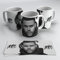 newseny Taza de grupo de música The Weeknd con logo para fans del cantante Abel Makkonen. Merch The Weeknd. Cerámica 350ml