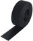 Kabelbinder Klett schwarz | Klettband Kabelbinder | Mit Mikrohaken | 16 mm breit | Verschiedene Längen auf Rolle / 16 mm x 25 m