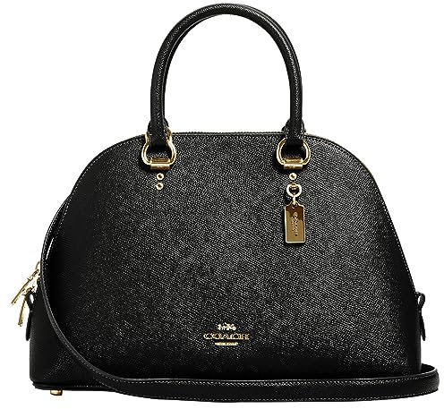 COACH Katy Satchel, Schwarz, Schwarz