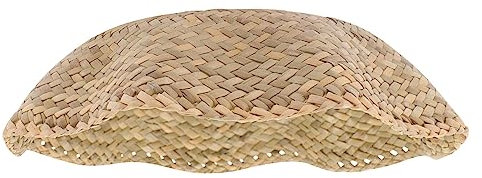 OSALADI Abat-jour Suspension Tissée Lustre En Osier Couvercle De Suspension En Rotin Lustre De Ferme Luminaire Suspension Couvercle De Lampe En Saule Tonneau Naturel Paille Ville Jaune