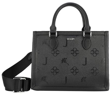 Joop! - decoro stampa aurelia Handtasche in Schwarz, Kleine Henkeltasche für Damen