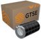 GTSE - Gewebeband Schwarz - 48 mm x 50 m - 5 Rollen - strapazierfähiges Panzerband - wasserdichtes Klebeband zum Reparieren, Befestigen, Bündeln, Verstärken und Abdichten