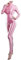 Yaaaply Femme Brillant Body Collants Sous-vêtements Body Stocking Catsuit Combinaison Jumpsuit Double Fermeture Éclair Avant Vêtements Club, rose, M