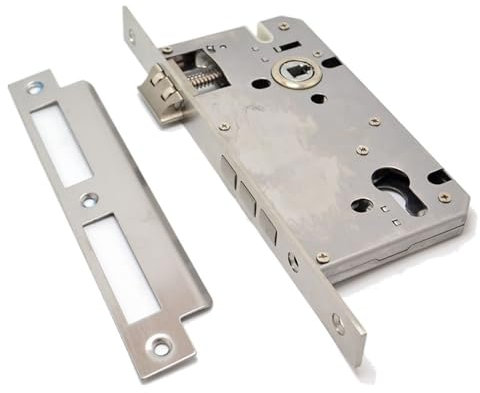 Cerraduras De Embutir Para Puertas Cerradura silenciosa de acero inoxidable 8560, dividida, puerta de madera, puerta de metal, puerta interior, cuerpo de la cerradura, a prueba de herrumbre Cerradura