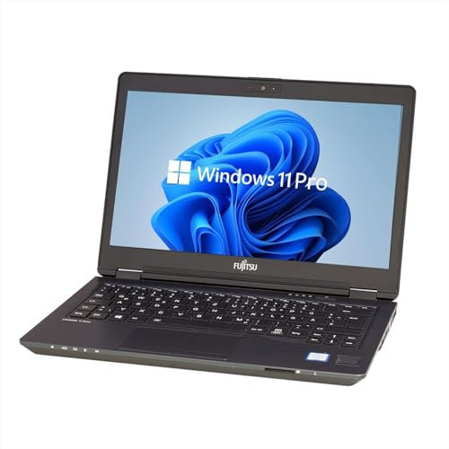Fujitsu Lifebook Notebook i5 Pc Portatile, Ram 8 Gb, SSD 256 Gb, Display 12.5, WiFi, Webcam, Bluetooth, Win 10 Pro + Libre Office (Ricondizionato)
