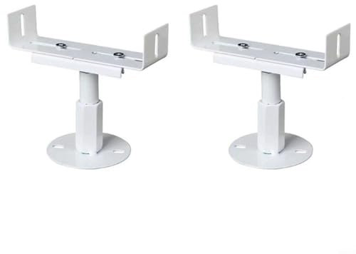 Sileduove Lot de 2 pieds de radiateur réglables en aluminium pour chauffage central et électrique (réglables de 26 à 31 cm)