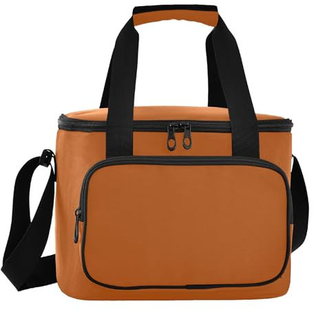 Kühltasche für Herren, isoliert, Orange, Orange