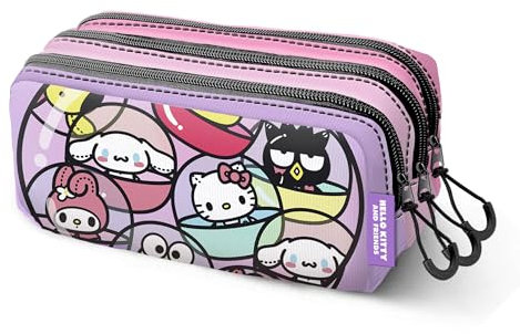 Karactermania Sanrio Hello Kitty Gashapon-Estuche Portatodo Trick Fan 2.2, Rosa, 23 x 11 cm
