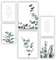 ELAFI® Premium Poster Set groß | Posterset Deko für Schlafzimmer | Bilder mit Sprüche Wohnzimmer Deko | Posterset 2X A3 & 4X A4 ohne Bilderrahmen | Bilder für Wohnzimmer Eukalyptus