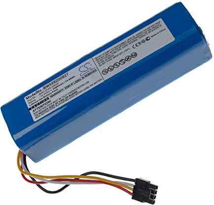 vhbw Batería Compatible con Xiaomi Mijia 1S SDJQR03RR, 1C, 1st Gen SDJQR01RR SKV4000CN, 1S, 1T Robot Limpieza (5200 mAh, 14,4 V, Li-Ion)