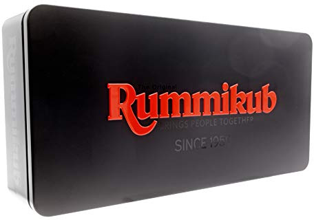 Ideal, Rummikub Tile Strategy Game, Classic Family Game, Fun for All Ages, 2-4 Players, Easy To Learn